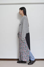 Load image into Gallery viewer, nyoroli KNIT*FLORAL OP_01 / GRAY
