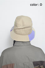 Load image into Gallery viewer, CUT AND CONNECTED TENCEL BUCKET HAT / BEG
