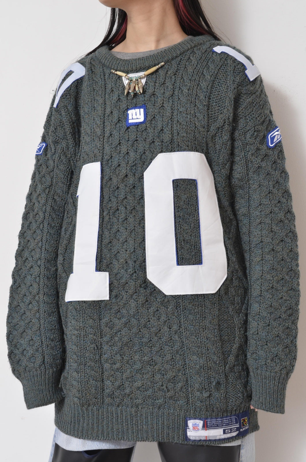 GAME SH PATCH KNIT P/O_BORN