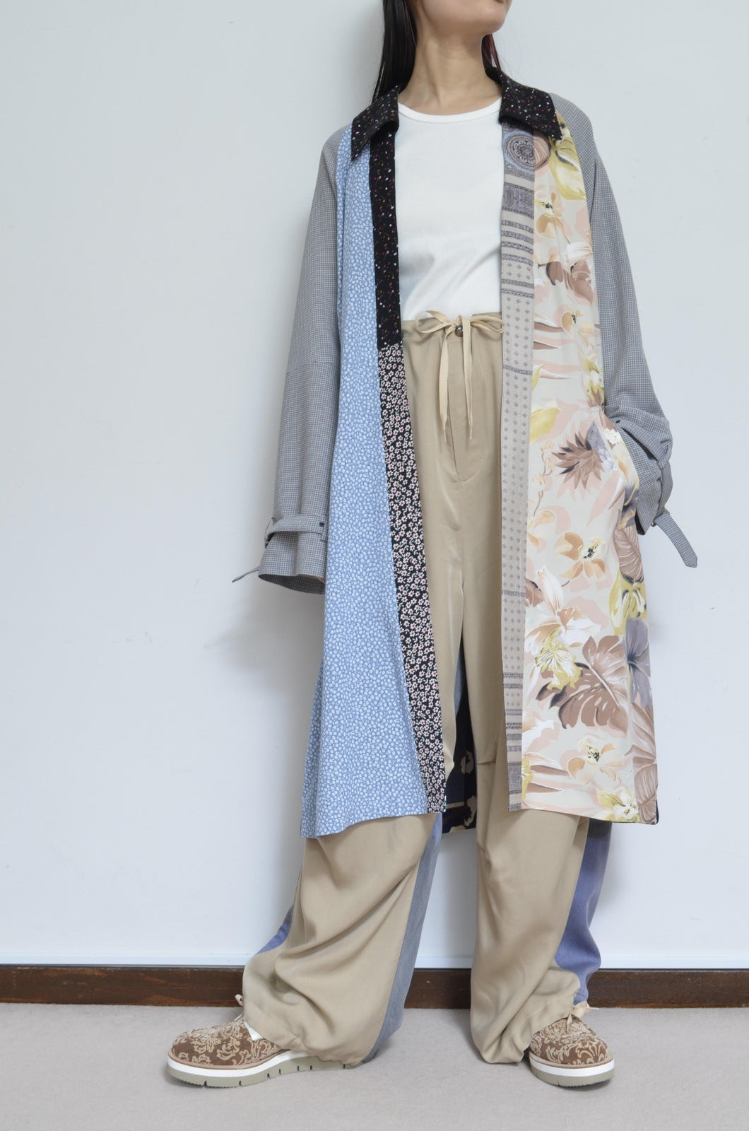 ROBE TRENCH COAT_FLORAL (01/here別注) – here/YEAH RIGHT!!