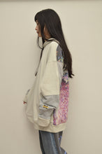 Load image into Gallery viewer, PRINT HOODY(GRY/CAT)_02
