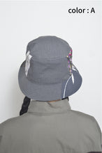 画像をギャラリービューアに読み込む, CUT AND CONNECTED TWILL BUCKET HAT
