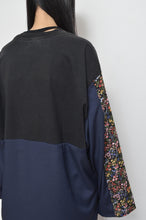 Load image into Gallery viewer, SWITCHING FLORAL OP_ASS*NAVY / E
