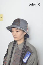 Load image into Gallery viewer, CUT AND CONNECTED TWILL BUCKET HAT
