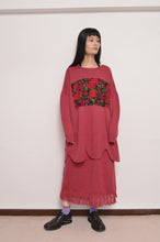 画像をギャラリービューアに読み込む, RIPPLE WAVE HEM KNIT P/O w/NECK PARTS(ROSE)
