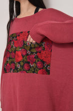 画像をギャラリービューアに読み込む, RIPPLE WAVE HEM KNIT P/O w/NECK PARTS(ROSE)
