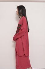 画像をギャラリービューアに読み込む, RIPPLE WAVE HEM KNIT P/O w/NECK PARTS(ROSE)
