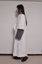 Load image into Gallery viewer, TABLE CLOTH △ SHAWL COAT/SHORT LINER set_WHT
