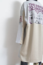 画像をギャラリービューアに読み込む, SWITCHING TEE OP_GRAY*BEIGE / A
