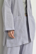 Load image into Gallery viewer, NO-COLLAR JK_LINEN 01/PURPLE
