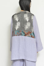 Load image into Gallery viewer, NO-COLLAR JK_LINEN 01/PURPLE

