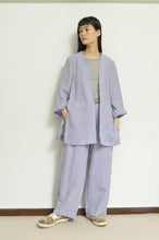 Load image into Gallery viewer, NO-COLLAR JK_LINEN 01/PURPLE

