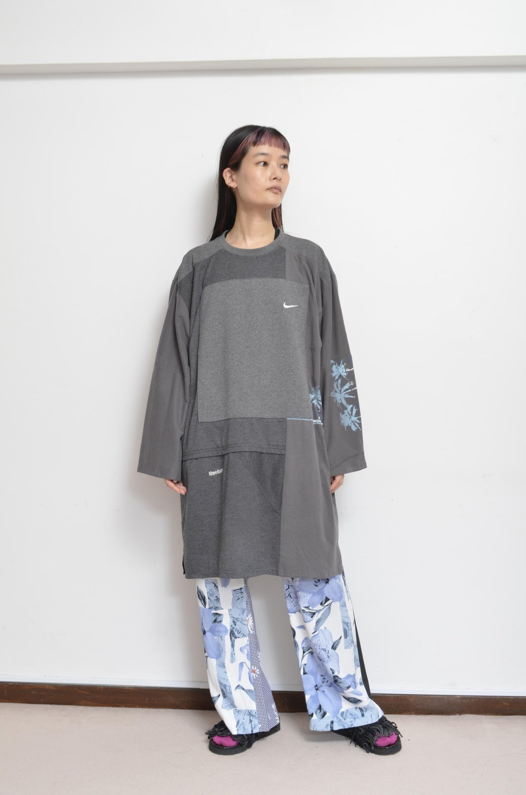 SWITCHING TEE OP_DARK*NAVY / A