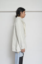 画像をギャラリービューアに読み込む, △ SHAWL ZIP-UP PARKA/GRY
