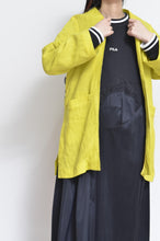 画像をギャラリービューアに読み込む, NO-COLLAR JK_LINEN 00/YELLOW
