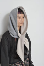 画像をギャラリービューアに読み込む, MELTON HOOD SHAWL/BEG
