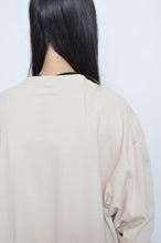 Load image into Gallery viewer, TIERED L/ST OP 01 / BEIGE_A
