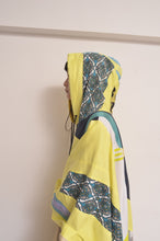 Load image into Gallery viewer, CUT AND CONNECTED C/C/L PONCHO / NEON YELLOW
