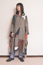 画像をギャラリービューアに読み込む, CUT AND CONNECTED C/C/L PONCHO / KHAKI
