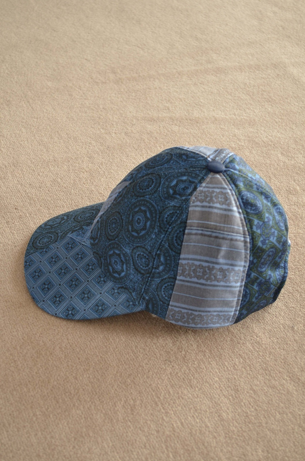 PAISLEY CAP_BLUE / C