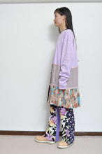画像をギャラリービューアに読み込む, TIERED L/S T OP 01 / PURPLE

