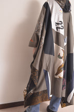 Load image into Gallery viewer, CUT AND CONNECTED C/C/L PONCHO / KHAKI
