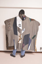 Load image into Gallery viewer, CUT AND CONNECTED C/C/L PONCHO / KHAKI
