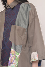 Load image into Gallery viewer, CUT AND CONNECTED C/C/LS/S SH / KHAKI_002
