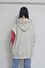 画像をギャラリービューアに読み込む, CUT AND CONNECTED BACKPILE HOODIE / CRAZY
