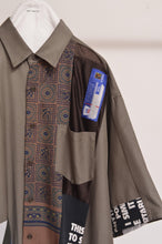 Load image into Gallery viewer, CUT AND CONNECTED C/C/LS/S SH / KHAKI_001
